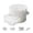 White, variant on Ice Cube Maker Box Pull Out Ice Storage Drawer One Press Easy Release Ice Tray Container with Scoop Summer Ice Mold for Fridge Home Bar Daily Drinks