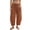 Brown, variant on ibiyuan Women's Summer Pants High Waisted Wide Leg Women's Palazzo Pants Stretchy Trousers Pants for Women Drawstring Lounge Pants Women with Pockets Vacation Outfits