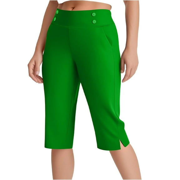 Inleife Womens Oversized Stretch Capris Drying Tight Elastic Comfortable Fitness Pants Yoga Pants for Women