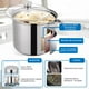 thumbnail image 3 of Juego de Ollas Altas RD Royal Cook Plata de Acero Inoxidable 8 piezas, 3 of 5