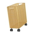 thumbnail image 4 of amleso Rolling Mat Storage Basket Laundry Hamper Basket Wheeled Accessories Portable Workout Equipment for Outdoor Workout Room Gold, 4 of 9