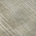 thumbnail image 7 of HomeRoots 670992 8 x 10 ft. Beige & Taupe Striped Transitional Washable Machine Made Rectangle Area Rug with UV Protection, 7 of 7