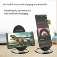 thumbnail image 2 of For Google Pixel Fold - Wireless Charger, 15W Fast Stand Detachable 2-Coils Charging Pad E3V Compatible With Google Pixel Fold Phone, 2 of 9