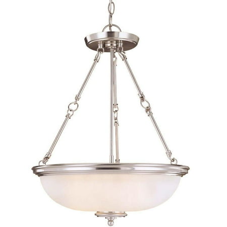 UPC 725916809218 product image for Hampton Bay 2-Light Brushed Nickel Pendant | upcitemdb.com