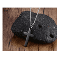 thumbnail image 4 of Clásico Hombres Mujer Acero Inoxidable Crucifijo Cruz Colgante Religioso Collares Xtellar multicolor, 4 of 4