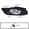 thumbnail image 3 of Spec-D Tuning Clear Fog Lights + Bulbs + Switch Compatible with 2012 Honda Civic Sedan 4Dr, L+R Pair Assembly, 3 of 7