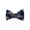 Bouquets in Paisley Navy, variant on Men’s Classic Full Roses Ivory Cotton Boxed Banded Bow Tie