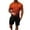 Orange, variant on Abomasnow Men's 2 Piece Outfits Casual Short Sleeve Muscle Shirts and Shorts Summer Button Down T-Shirts Tracksuit Set on Clearance