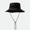 thumbnail image 7 of Sun Hats for Men CQXIDFH Unisex Wide Brim Boonie Hat, Breathable Mesh Bucket Hat, Outdoor Sun Cap for Fishing Hiking Garden Beach, Hair Accessories (Black, One Size), 7 of 7
