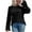 Black, variant on Odeerbi Women Sweater 2025 Casual Comfortable Sweater Trendy Solid Pullover Long Sleeve Round Neck Sweater Black