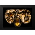 thumbnail image 2 of Bolokofsky, Ronald 18x13 Black Modern Framed Museum Art Print Titled - Golden Expressions, 2 of 5