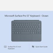 Microsoft Surface Pro Keyboard for Surface Pro 12 in Ocean - EP2-32750