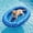 Blue Bone, variant on Heavy Duty Dog Pool Float for Small Medium Large Dogs, Supports Up to 200 lbs, Inflatable Dog Float Raft Non-Slip 66" x 46", Durable Polyester Pet Pool Float for Pool Lake Beach
