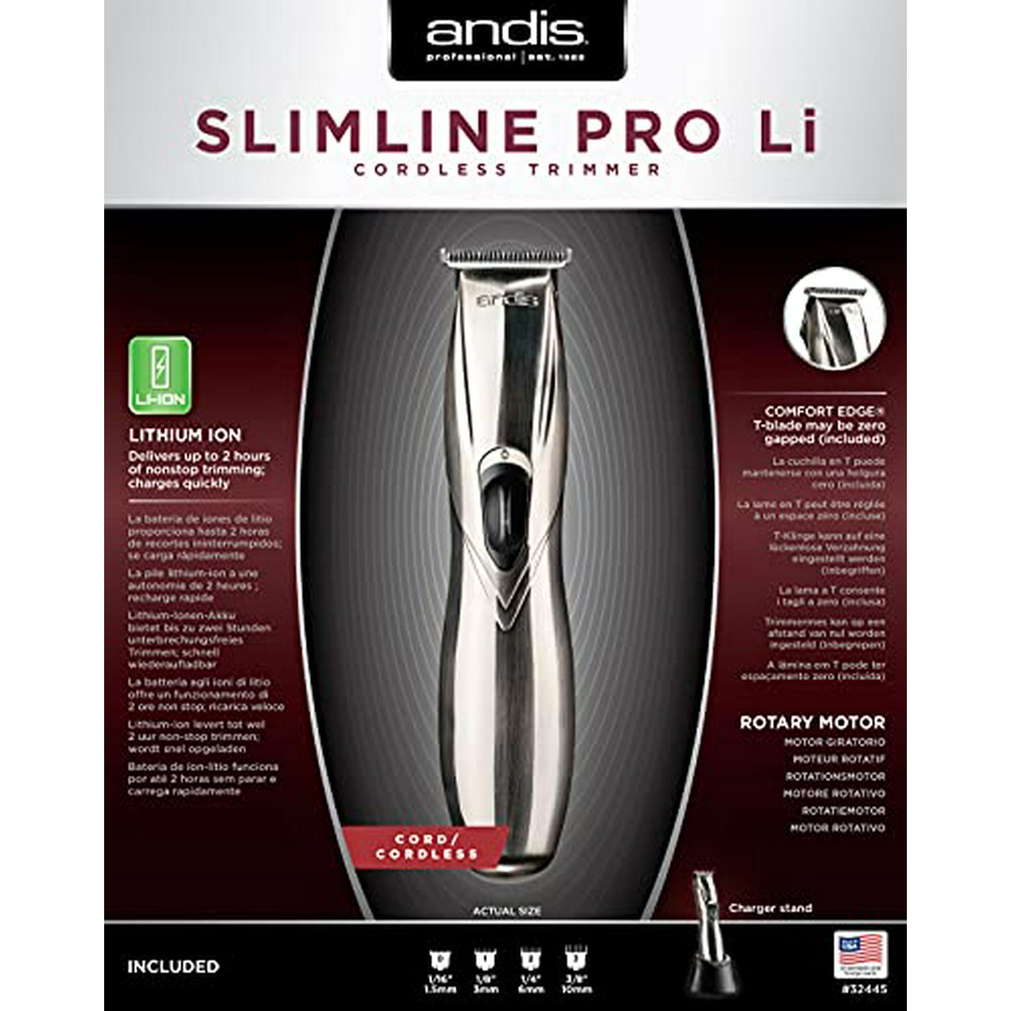 Andis Slimline Pro Li バリカン 32810-slimline-pro-li-trimmer-