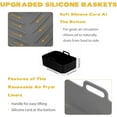 thumbnail image 5 of 2PCS Silicone Pan For Ninja Double Air Fryer Liners, 5 of 5