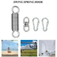 thumbnail image 3 of koolsoo Stainless Steel Hammock Chair Hanging Kit Swing Spring Hardware, 500 LB Capacity 4Pcs, 3 of 9