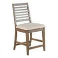 thumbnail image 2 of Home Square 24" Counter Height Barstool with Cushion Seat in Brown - Set of 3, 2 of 7