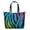 Black/White, variant on Large Capacity Weekender Bag with Abstract Zebra Pattern Travel Tote with Cute Black White Zebra Stripes, Modern Multicolor Design, Stylish Carry-On Bag