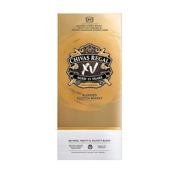 Whisky Chivas Regal XV años Escocés 700 ml