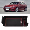 thumbnail image 1 of Armrest Console Storage Box Holder, Center Console Organizer Durable Silicone  For A Class B Class CLA GLA GLB, 1 of 8