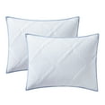 thumbnail image 3 of Mainstays Diamond Pinsonic Quilted Pillow Sham, White, King, 2 Pack, All Ages, 3 of 6