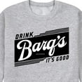 thumbnail image 3 of Barq's - Iconic Drinks & Beverages - Retro Banner - Men's Crew Neck Fleece Pullover, 3 of 5