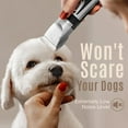 thumbnail image 3 of Low Noise 2-Speed Quiet Dog Grooming Kit - Rechargeable Cordless Pet Hair Clipper Trimmer Shaver for Small and Large Dogs, Cats and Animals, 3 of 6