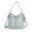 Blue, variant on Geneva Shoulder Bag Stylish Vegan Leather Women’s Handbag, Crossbody Bag, and Purse by Mia K.-Chocolate