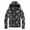 Camouflage, variant on Men Warm Waterproof Puffer Jacket Windproof Winter Coat Hooded Solid Lightweight Warm Casual Packable Down Jacket Trendy Long Sleeve Zip Pockets Camouflage XL