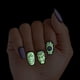 thumbnail image 5 of Uñas Postizas KISS imPRESS Halloween 'Party Startled' Moradas, 5 of 9