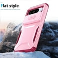 thumbnail image 4 of Dteck Case for Google Pixel 9 Pro XL,Shockproof TPU+PC Armor Case Slide Lens Protection Cover for Google Pixel 9 Pro XL,Pink, 4 of 7