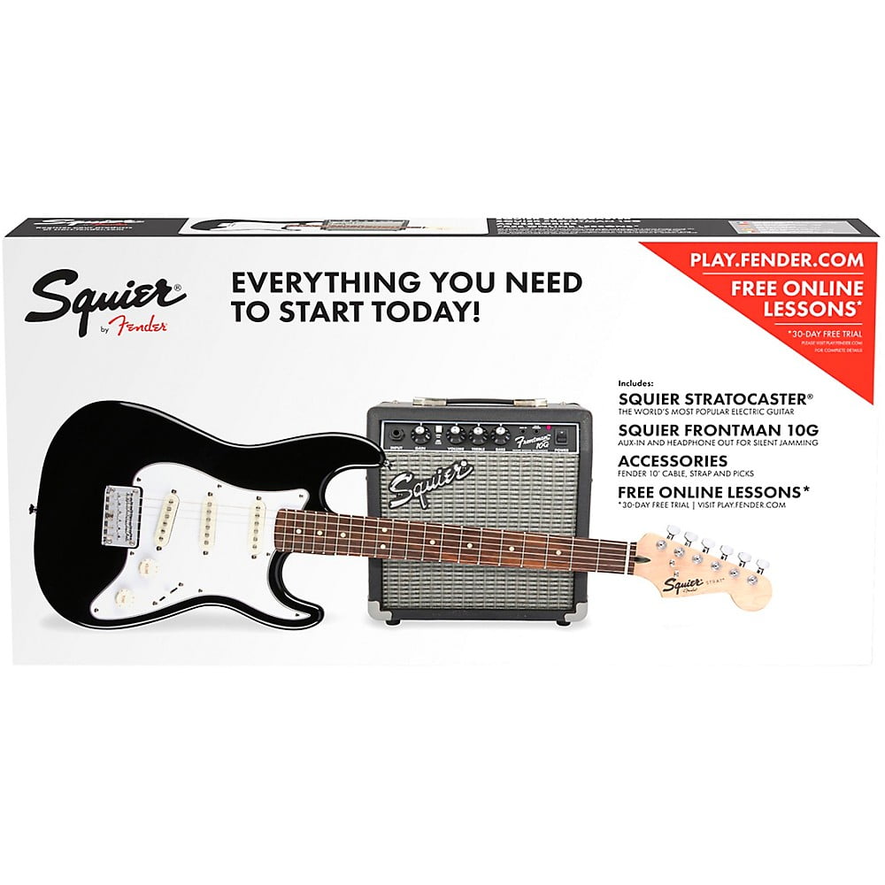 Squier Stratocaster LimitedEdition Electric Guitar Pack, 58 OFF