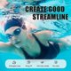thumbnail image 3 of Large Swim Cap For Women Men,waterproof Silicone Swimming Caps For Long Hair, Thick Curly Hair Braids - Keep Hairstyle, 3 of 5