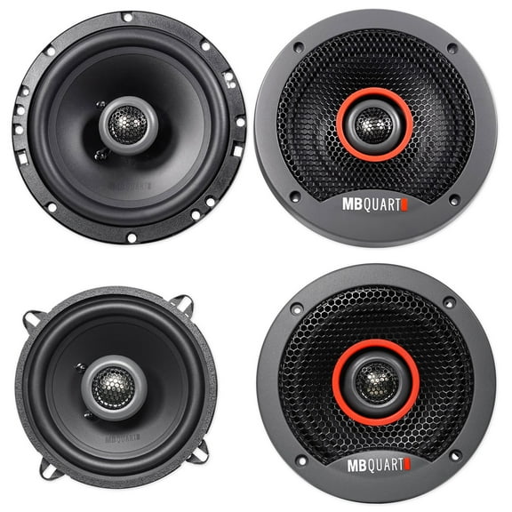 MB Quart Front Rear Speaker Replacement For 1997-2001 INFINITI Q45