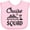 AD-Pink, variant on Inktastic Cruise Squad with Vector Cruise Ship and Palm Trees Boys or Girls Baby Bib