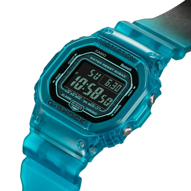 Casio DWB5600G-2 Men's G-Shock Blue and Black Digital Dial Watch