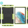 thumbnail image 2 of Dww-Étui de Protection Samsung Galaxy Tab A8 10,5 Pouces 2021 (verte), Double Étui de Protection Blinde Résistante aux Chocs et Résistante aux Chutes, 2 of 5