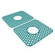 thumbnail image 5 of ¡Oferta! Protector contra salpicaduras para fregadero de cocina TAKTUK, alfombrilla de silicona plegable, antideslizante y resistente al calor, accesorio de rejilla gris para la parte inferior de la, 5 of 8