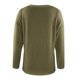 thumbnail image 5 of Blusa Manga Larga Cuello En V Bolsillo De Color Puro Cómodo Top De Moda Para Mujer OD Verde S, 5 of 8