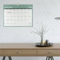 2024 English Calendar Calendars Desk Wall Art Countdown Daily Use Room
