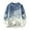 Blue, variant on SUYIDA Christmas Sweater Men,Autumn And Winter Round Neck Loose Fit Casual Colour Block Knit Sweater