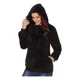 thumbnail image 5 of Sudadera De Felpa Holgada Con Capucha Y Cordón Para Mujer, 5 of 7