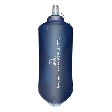

Bzoosio Collapsible Water Bottle Leakproof Foldable Water Cup Food Grade TPU Travel Cup