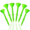 thumbnail image 2 of Amy Sport Golf Tees Plastic 3 1/4 Inch Upgrade Unbreakable Bulk 30 Pack Reduce Friction Side Spin Durable Stable 83 Mm Long Tee For Golfer Practice (Aqua 30 Pcs In 3 1/4 Inch), 2 of 4
