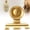 Gold, variant on Suction Cup Razor Holder, Stainless Steel Wall Mount Hooks, No-Drill Shower Hooks for Razor,Towel,Loofah, Shaver Holder (Black)