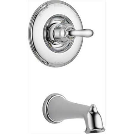 Delta T14194 Linden 1 Handle Claw Foot Tub Faucet Trim Only In