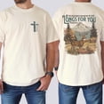 thumbnail image 2 of Christian Double Sided T-Shirt for Men – Faith-Based Deer Hunting Graphic Tee, Religious Hunter Shirt for Dad, Baptism and Outdoor Gift, 2 of 7