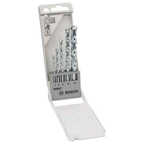 Set Brocas Concreto Y Piedra Cyl-1 5pz. Bosch Bosch 2608590090
