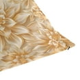 thumbnail image 7 of Gold Flower Throw Pillow Covers Couch Pillowcases Decor for Bed Sofa 18" x 18", 7 of 7