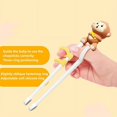 thumbnail image 2 of 1pair, Cartoon Children's Chopsticks, Training Chopsticks Cartoon Beginner Chopstick, Children's Training Chopsticks, Baby Learning Chopsticks, Practice Learning To Eat, 2 of 5
